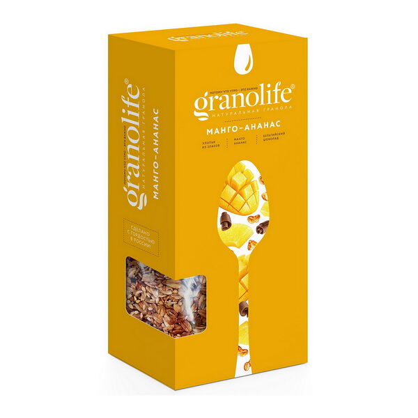 Гранола Granolife Манго-ананас 200г