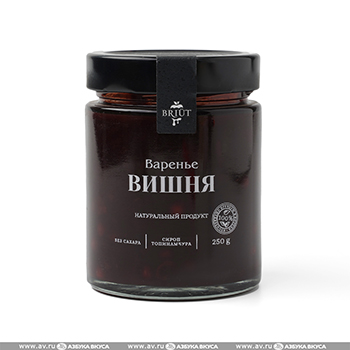 

Варенье BRIUT Вишня с косточкой на сиропе из топинамбура