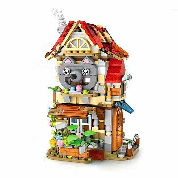 Конструктор LOZ 1225_MK Конструктор Лесной домик волка