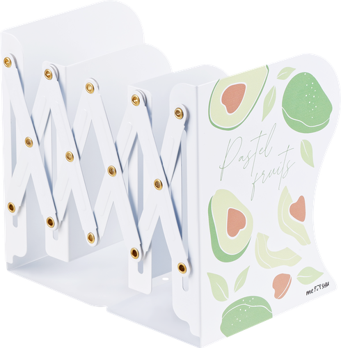 

Подставка для книг Meshu Avocado 3 отделения, раздвижная, Арт. MS_45146