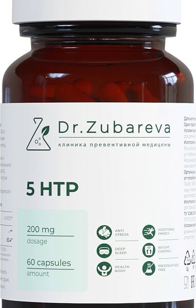 БАД Dr. Zubareva 5-HTP 60 капсул