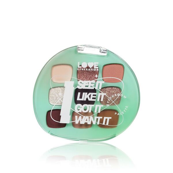 Палетка теней для век Love Generation I see it, I like it, I want it, I got it 01 7,2г