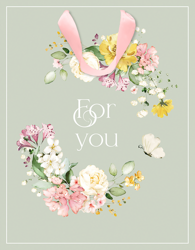 Пакет подарочный Dreams, 14,6х11,4х6,4см, Арт. S