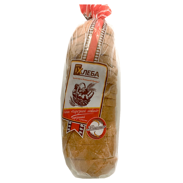 Батон Знак Хлеба Полезный нарезной