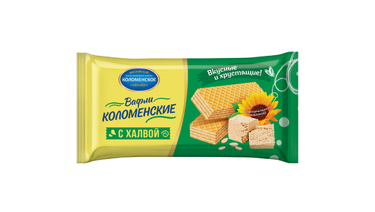 Вафли Коломенское с халвой, 220г