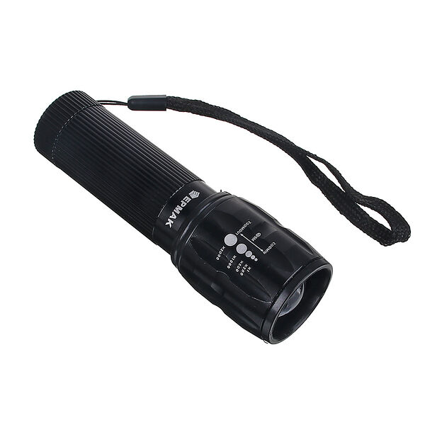 Ермак фонарик, xpe, 3xaaa, 1 режим, пластик, металл