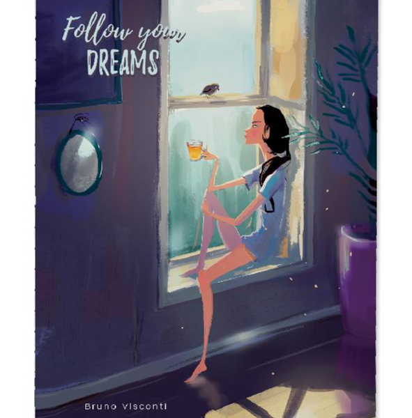 Тетрадь общая Bruno Visconti Tea Time в клетку B5, 60 листов