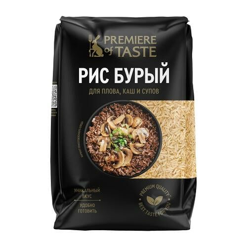 Рис Premiere Of Taste Бурый 400 г