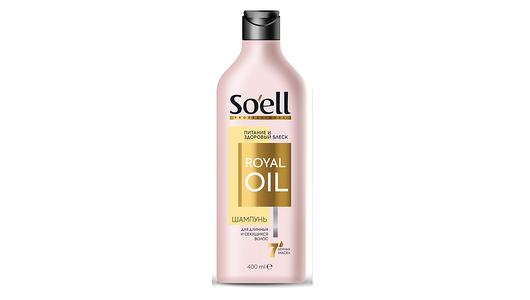 Шампунь для волос Soell Oil Nutritive Питание и здоровый блеск 400 мл