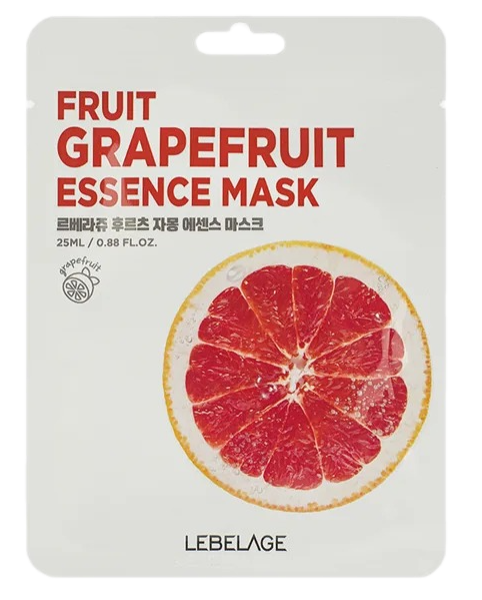 Маска тканевая для лица Lebelage Грейпфрут