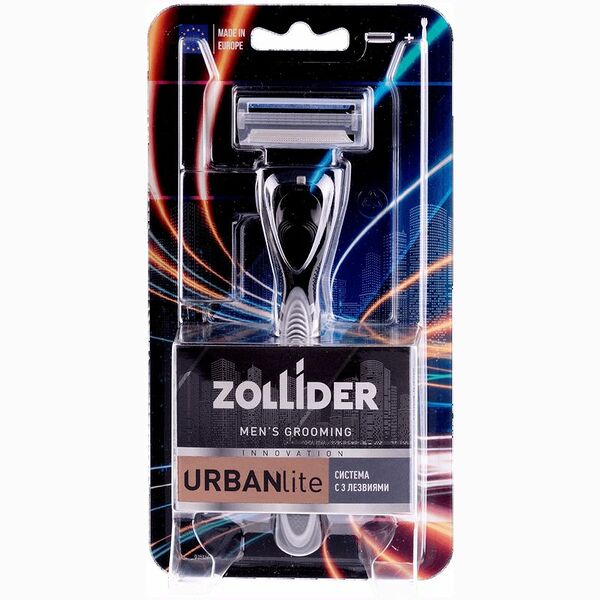Бритвенный станок Zollider Urban Lite 3 лезвия 1 шт.