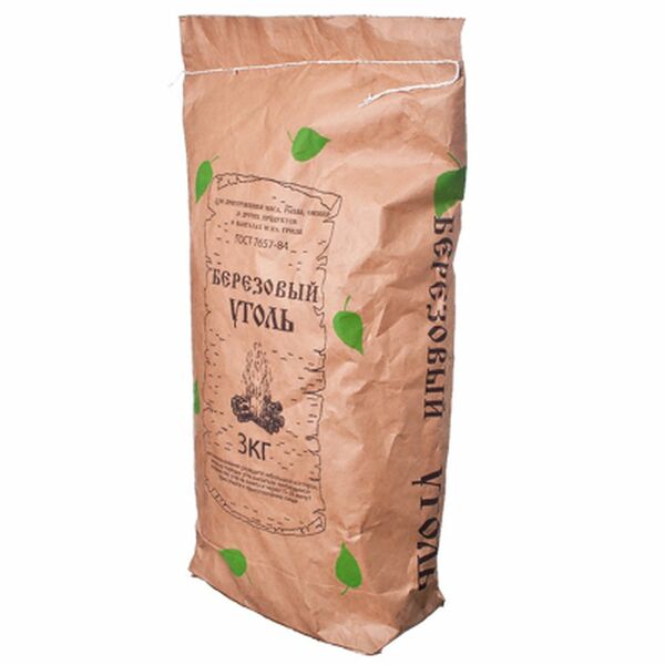 Уголь древесный березовый 3кг
