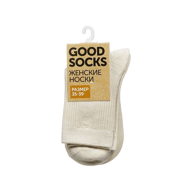 Носки женские Good Socks WHW22582-66, р 35-39, бежевый