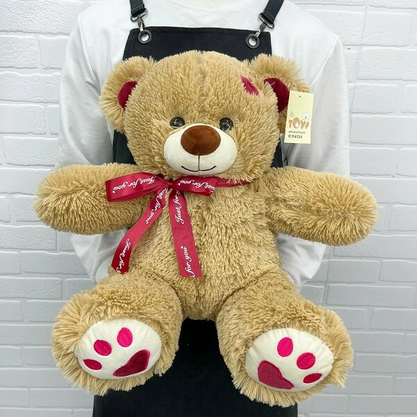 Мягкая игрушка Мишка Кельвин кофейный 65см N2975