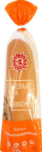 

Батон Курганский Хлебокомбинат №1 Обыкновенный 300 г