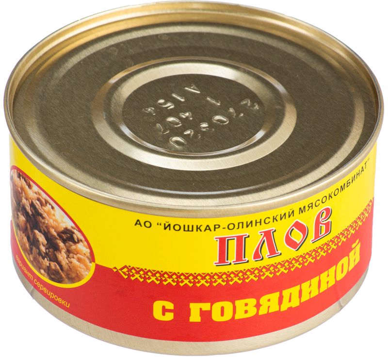 

Плов Йола с говядиной 325 г