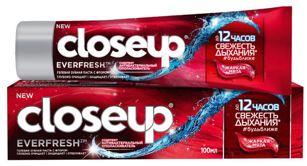 Зубная паста CloseUp Evefresh Жаркая Мята 100 мл