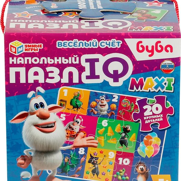 Пазлы Умные Игры напольные IQ-max 20 деталей в ассортименте