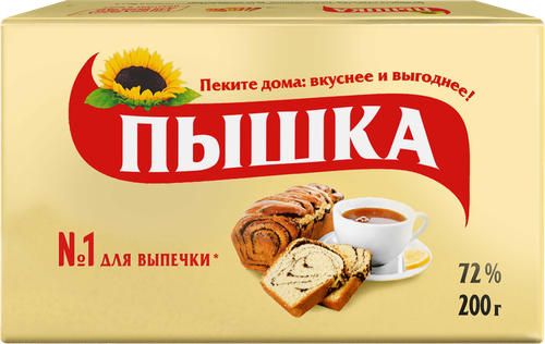 

Маргарин Пышка Для Выпечки 200 г