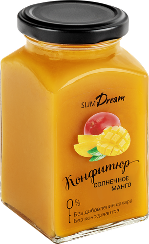

Конфитюр Slim Dream из манго без добавления сахара 300 г