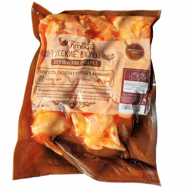Крылышки Деревенский Продукт аджичные с острым перцем охлаждённые