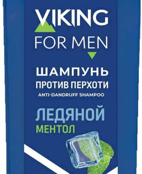 Шампунь против перхоти Viking For Men Ледяной ментол