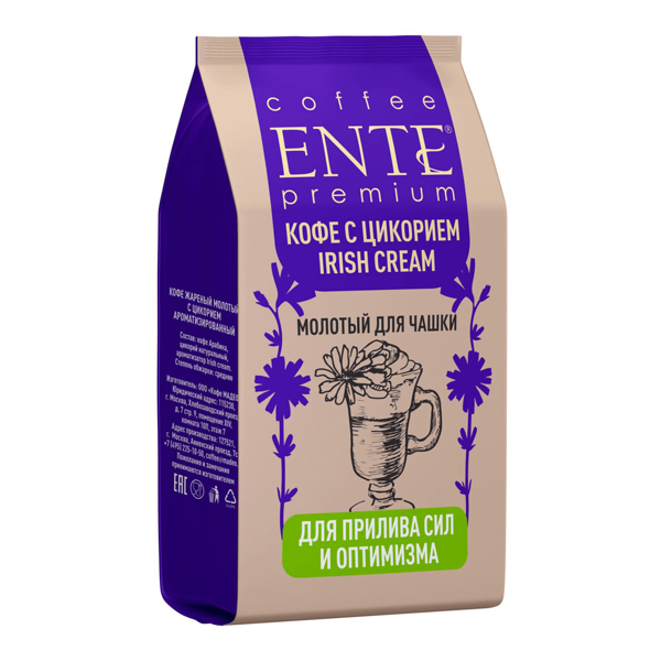 Кофе Ente Irish Cream с цикорием молотый
