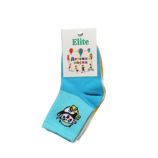 Детские носки Elite Панда р.14-16 3 пары