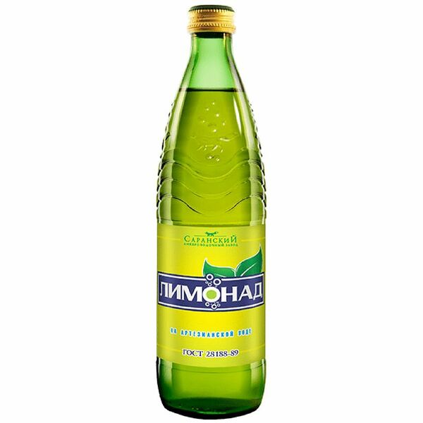 Напиток газированный Саранский лимонад среднегазированный 0.5 л