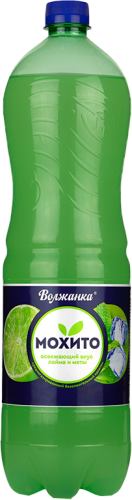 

Напиток среднегазированный Волжанка мохито безалкогольный 1.5 л