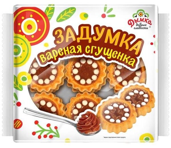 Печенье Дымка Задумка крем вареная сгущенка