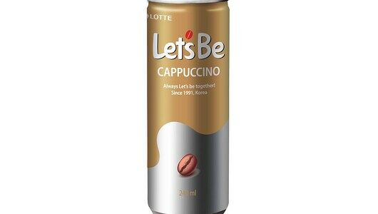Напиток кофейный Lotte Let’s Be капучино ж/б 240 мл