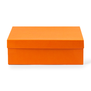 

Коробка подарочная WrapMe 30x21x10см оранжевая