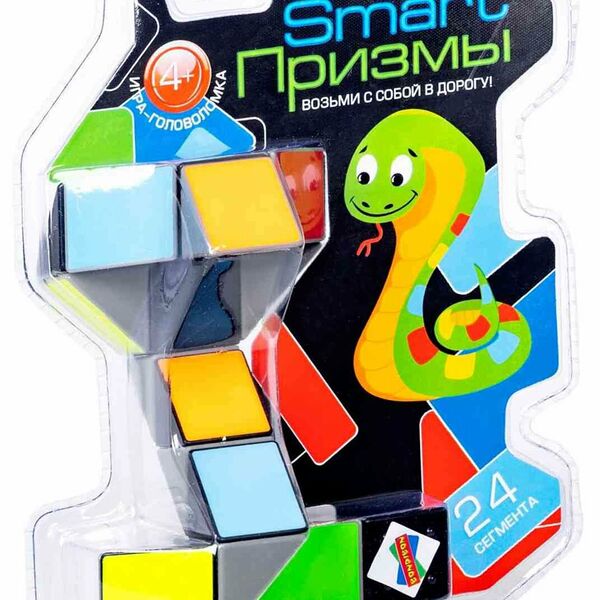 Игра-головоломка Bondibon Smart Призмы, 24 элемента