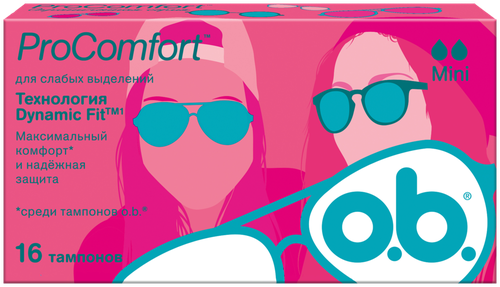 

Тампоны O.b. ProComfort Mini 16 шт.