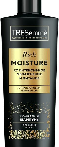 Шампунь для волос TRESemme Rich moisture увлажняющий для сухих волос 400мл