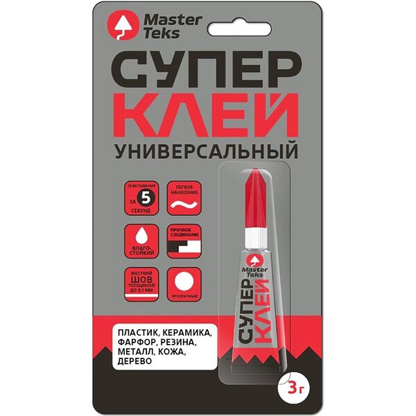 Супер-клей Master Teks 3г
