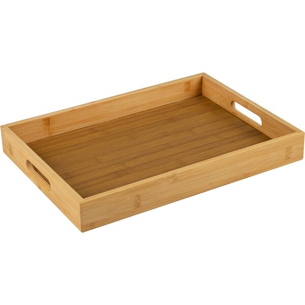 Поднос с ручками Foresta di bambu, 41х30х5 см, бамбук