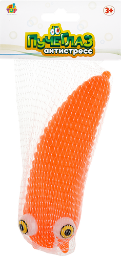 Игрушка-антистресс 1Toy Слизень 4,6х4х15см 4 вида