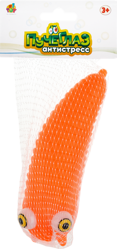 

Игрушка-антистресс 1Toy Слизень 4,6х4х15см 4 вида