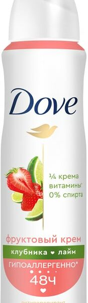 Антиперспирант Dove клубника лайм 150мл