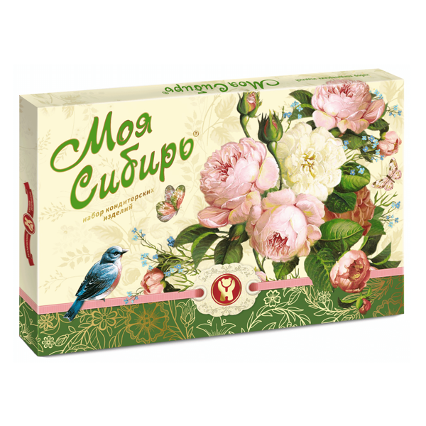 Набор конфет Шоколадная фабрика Новосибирская Моя Сибирь, молочный шоколад