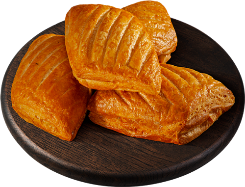 Штрудель Магнитогорский Хлебокомбинат с вишнёвой начинкой 1 шт. 75 г