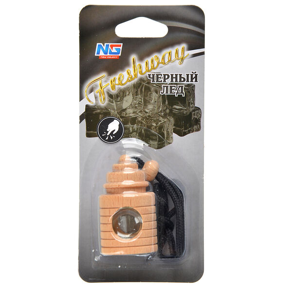 New galaxy ароматизатор подвесной freshway, черный лед