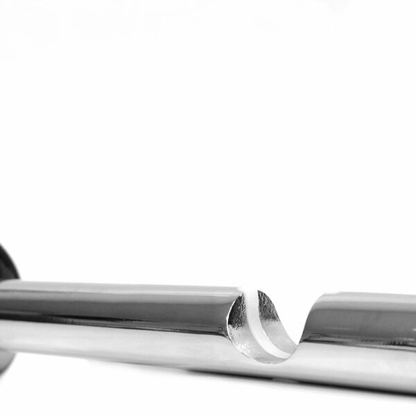 Держатель техно однорядный хром