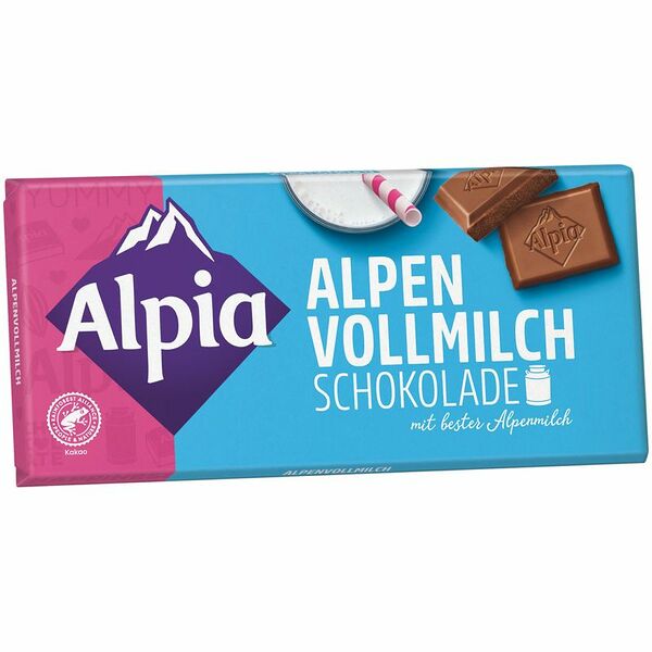 Шоколад Alpia молочный