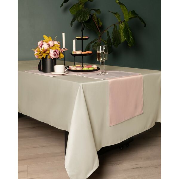 Скатерть SOFI DE MARKO Серенити, крем, 140х180см, 70% хлопок 30% полиэстер