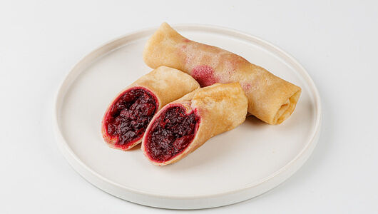 Блинчики на кокосовом напитке с вишней 172г