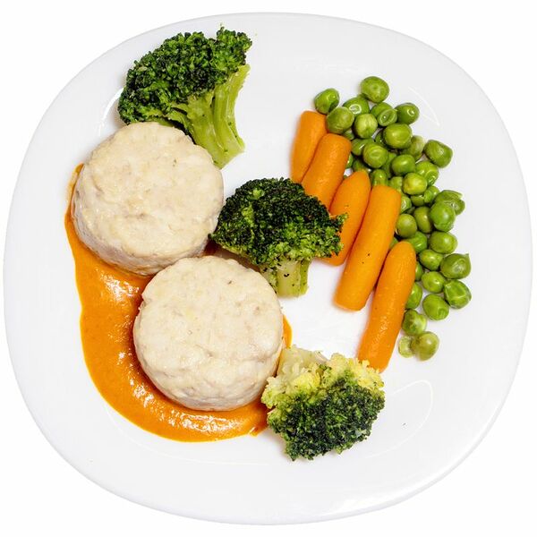 Котлеты из индейки на пару с овощами Зелёная Линия, 250г