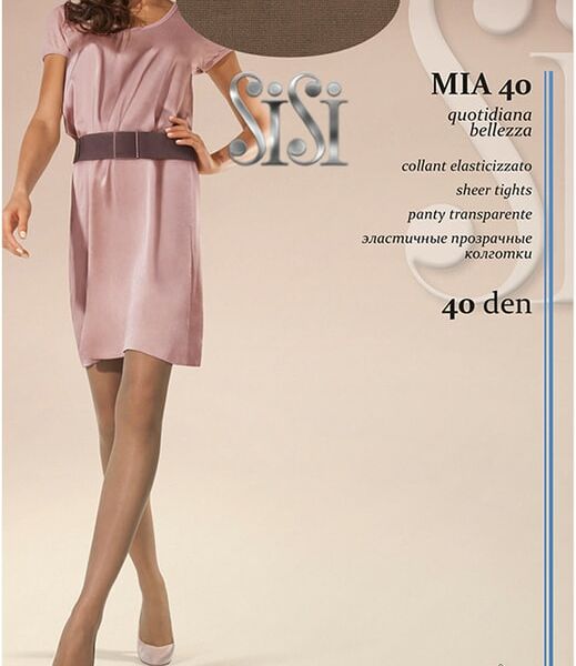 Колготки SiSi Mia 40 Daino Бежевый Размер 5